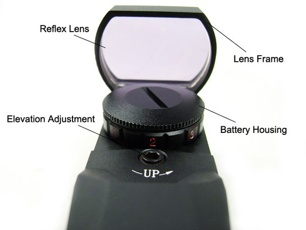 Holographic 4 Reticle Red Green Dot Sight Scope 20mm rail mount